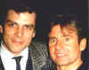Joe with Davey Jones of the Monkees